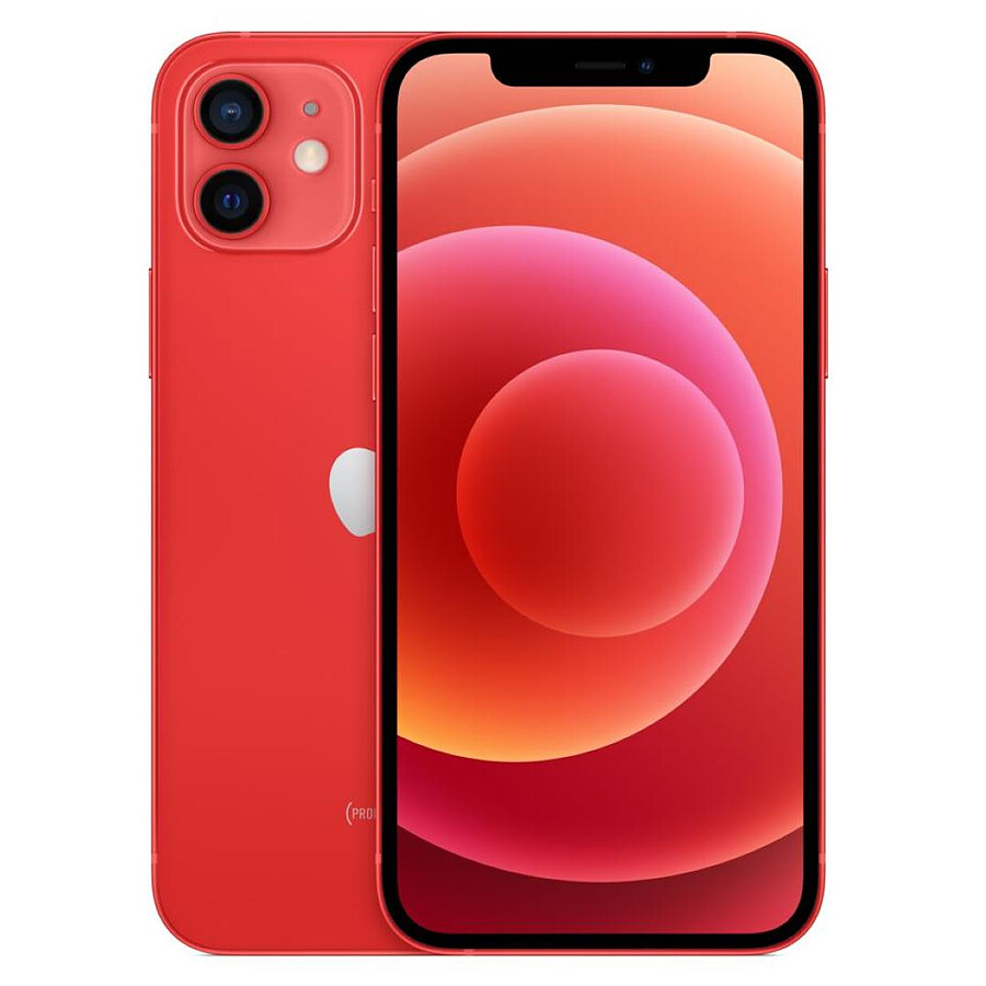 Apple iPhone 12 (PRODUCT)RED - 128 Go · Reconditionné