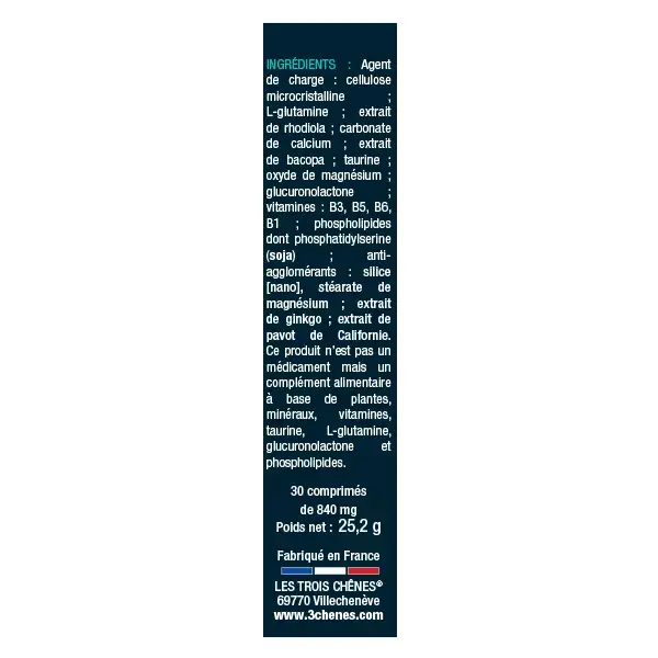 3C Pharma Neurogenius Student 30 comprimidos