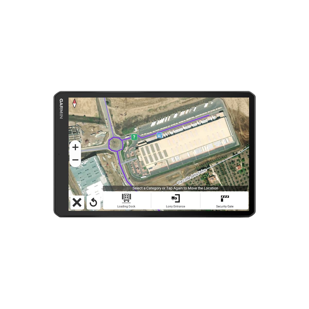 Garmin dēzl LGV1020 lastebil-GPS
