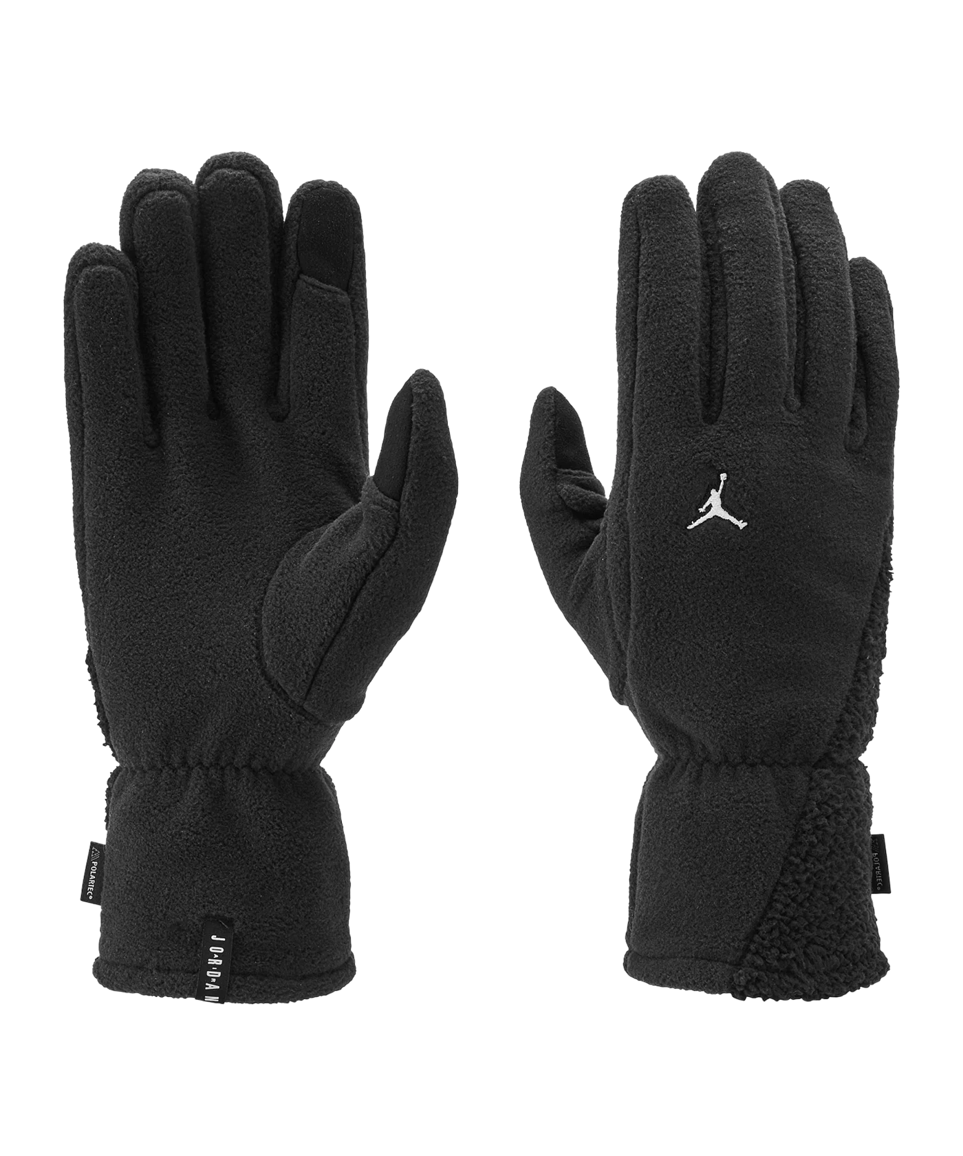 Jordan Fleece Spielerhandschuhe Schwarz Weiss F010