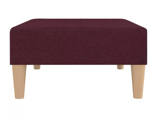 Repose-pied Violet 78x56x32 cm Tissu