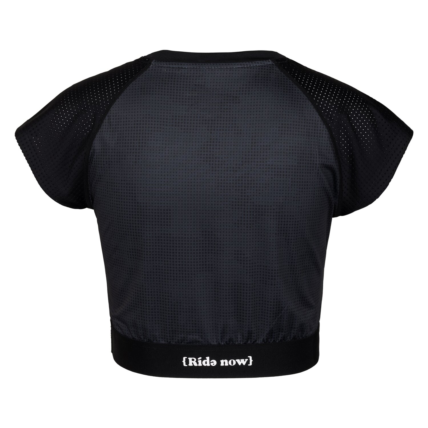 RIDE now T-Shirt Cropped Darlington  - black allover