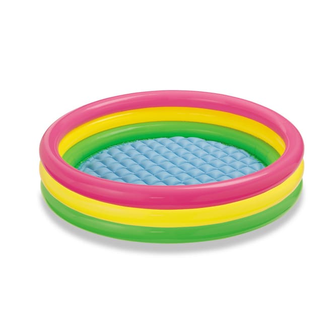 Intex - 3-Ring Baby Pool - Sunset Glow - Ø ca. 90 cm