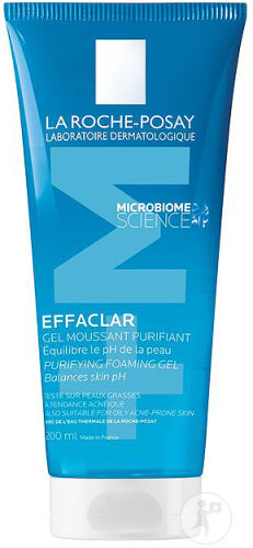 La Roche-Posay Effaclar Gel Moussant Purifiant Peau À Tendance Acnéique 200ml