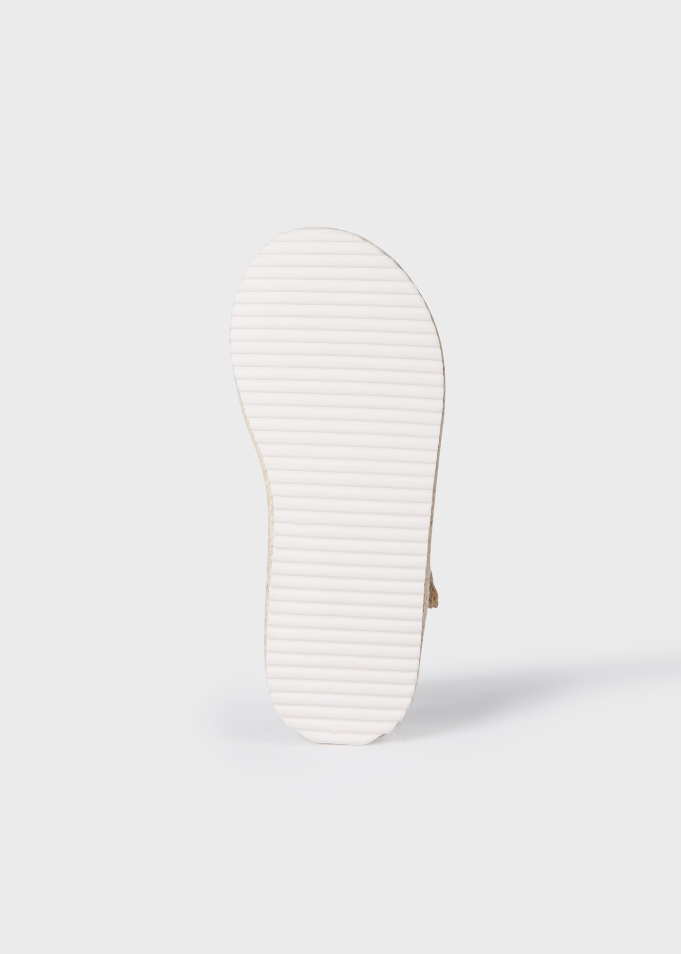 Sandália espadrille com fecho duplo de velcro para meninas