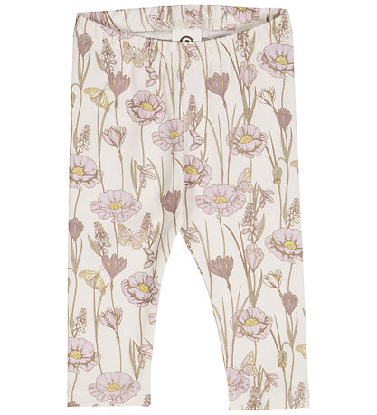 M?Slå Leggings - Crocus - Balsam Crem/Orchid/Corn