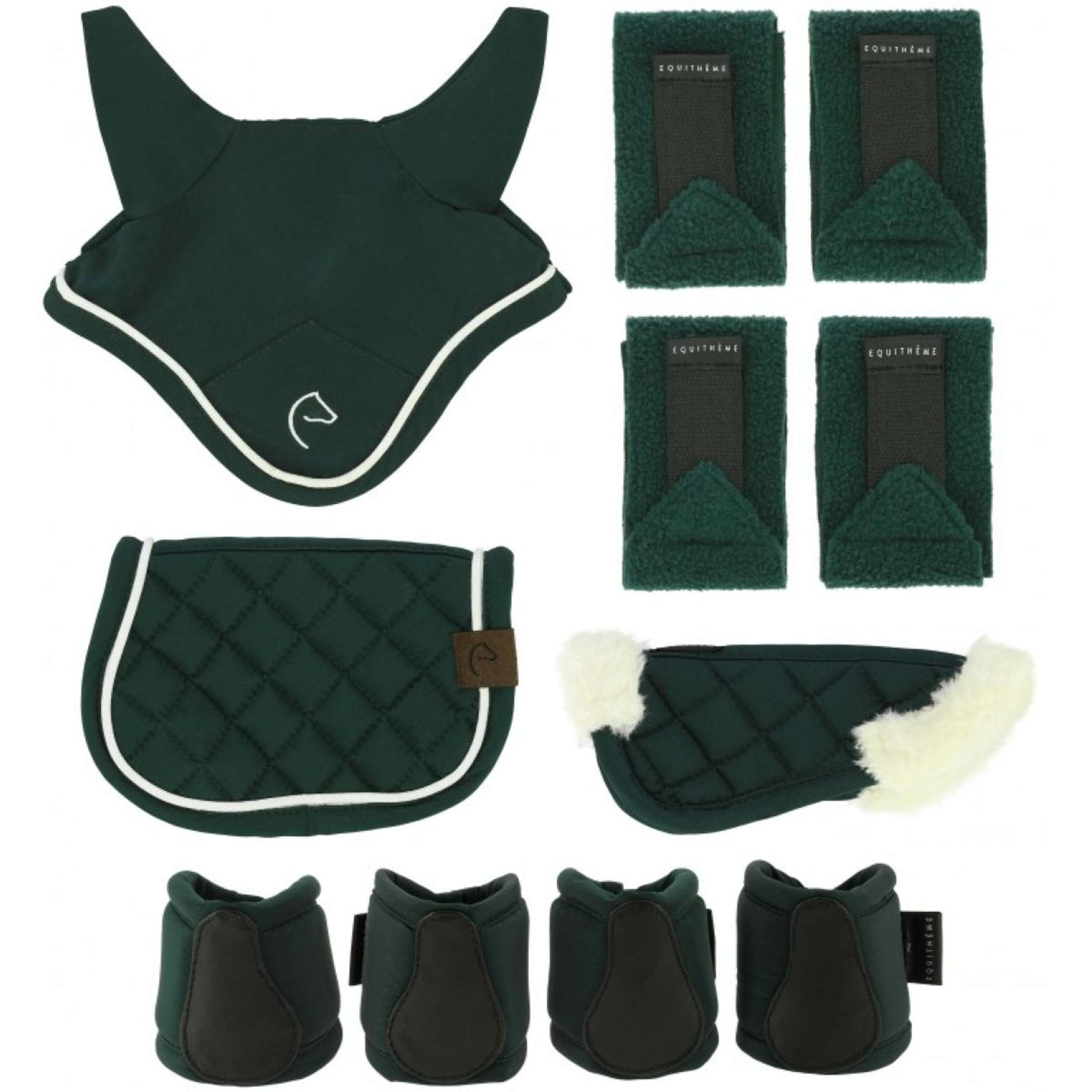 EQUITHÈME Accesoire Set Mini Pony Academy Donker Groen