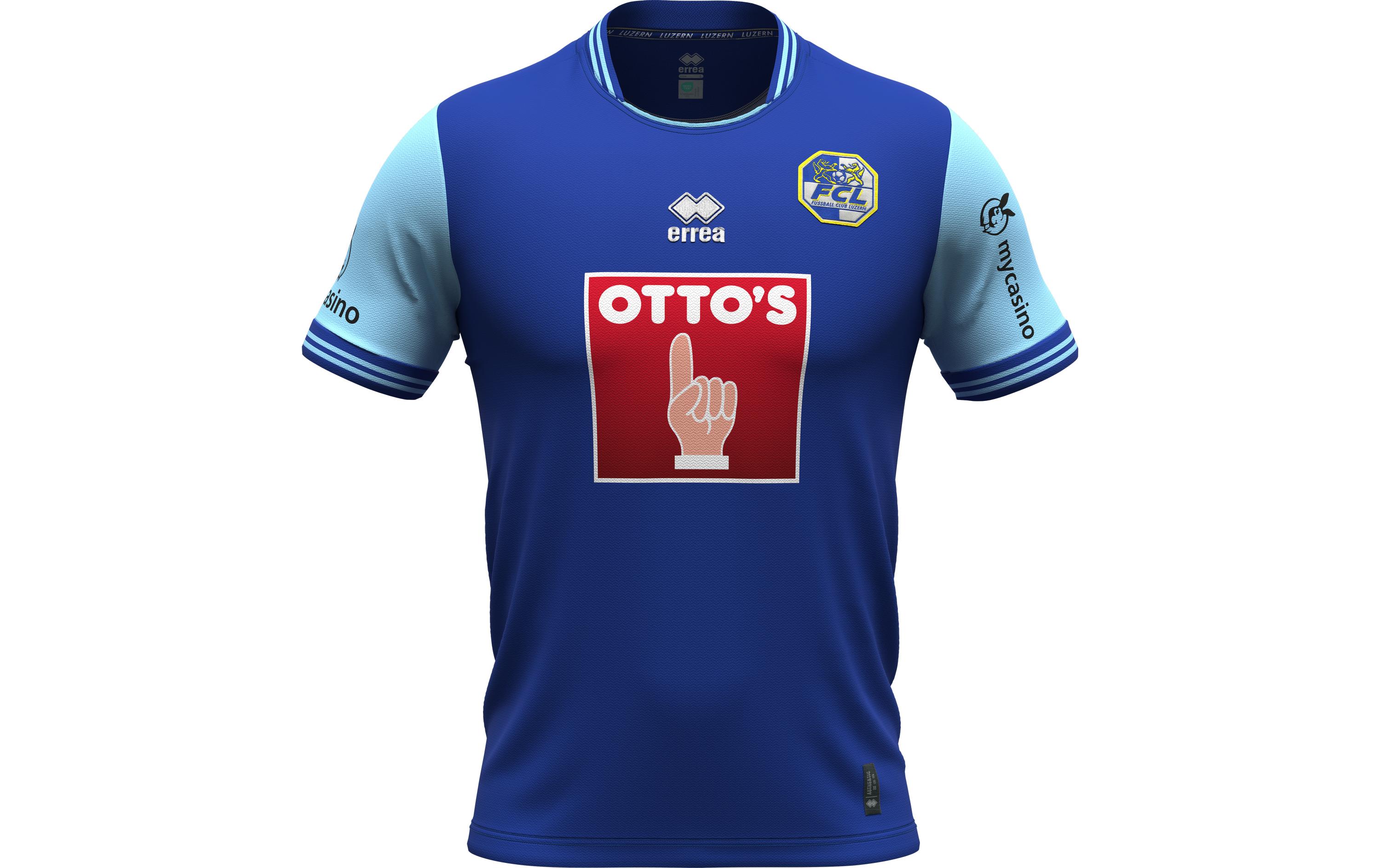 Jersey Home 25/26 M, BlauDas Heimtrikot des FC Luzern für die Saison 2025/26