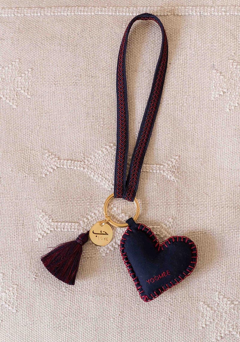 YOOMEE Mini-Schlüsselband Keychain Zahra Blood Moon Gold