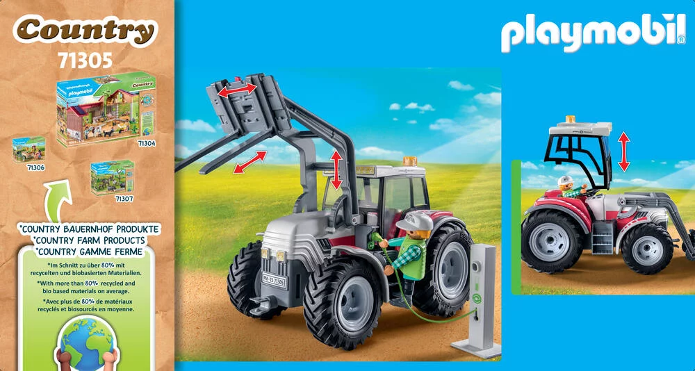 GRAND TRACTEUR ELECTRIQUE 71305