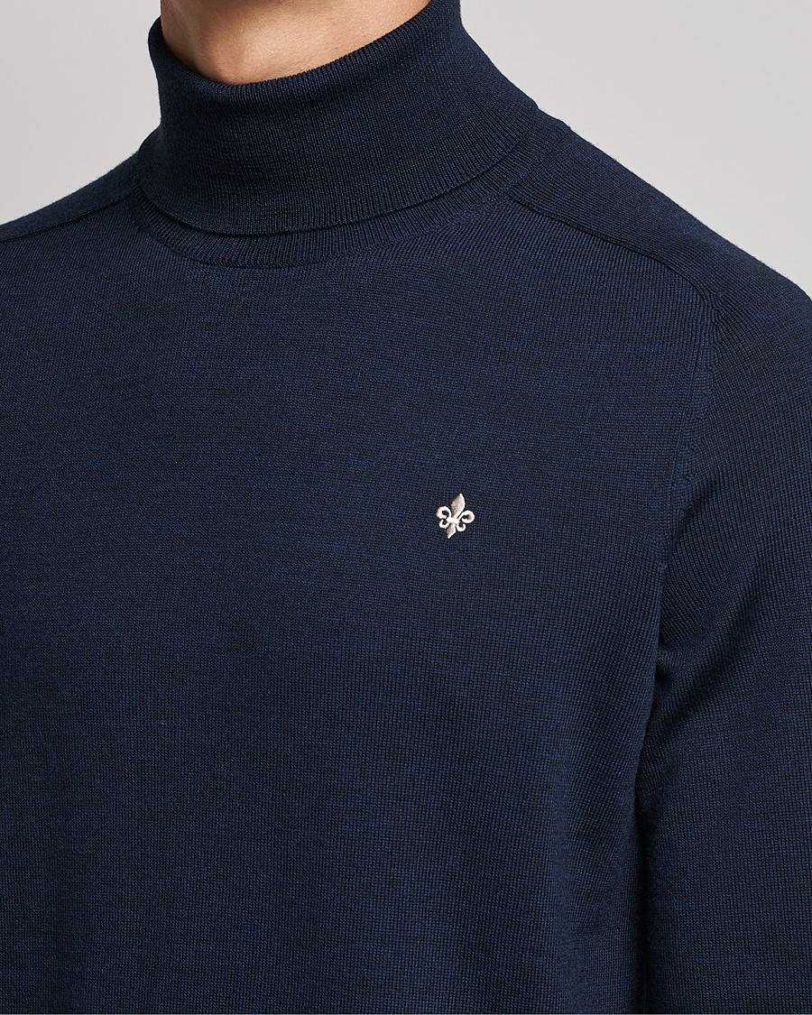 Morris Merino Rollneck Navy