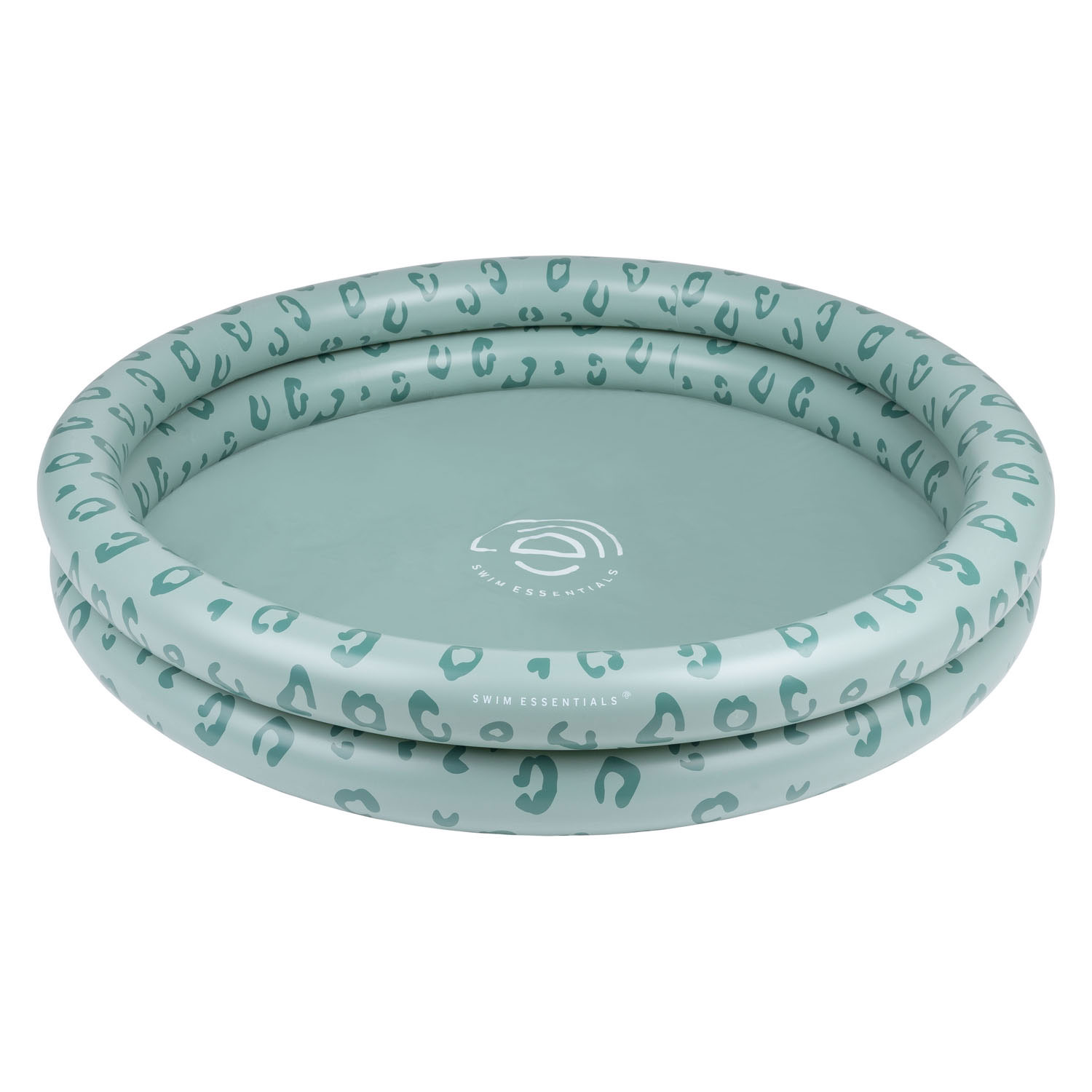 Swim Essentials Kinderzwembad Luipaard Groen, 100cm