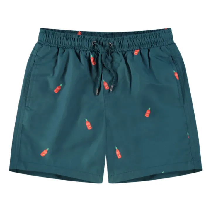Beachlife Short de bain Piment | Vert sapin