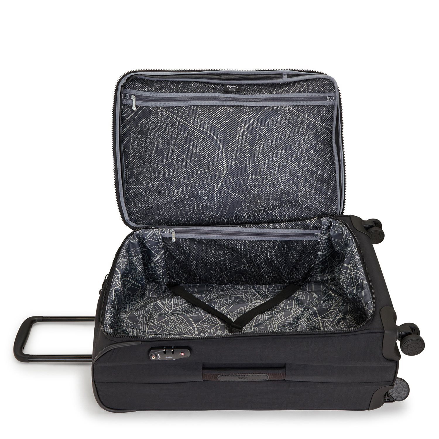 Kipling New Youri Spin M black noir
