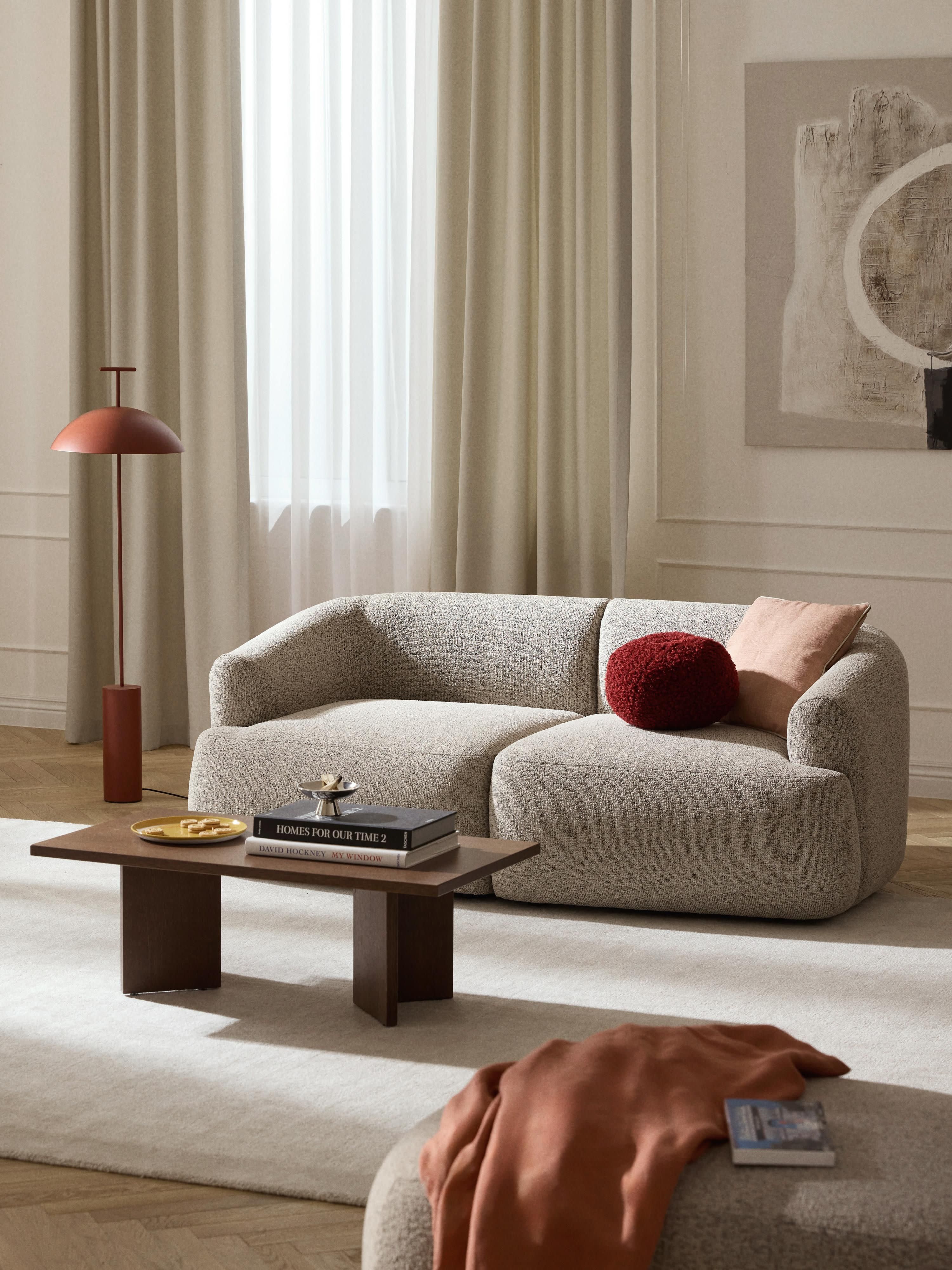 Modulaire bouclé bank Sofia (2-zits)