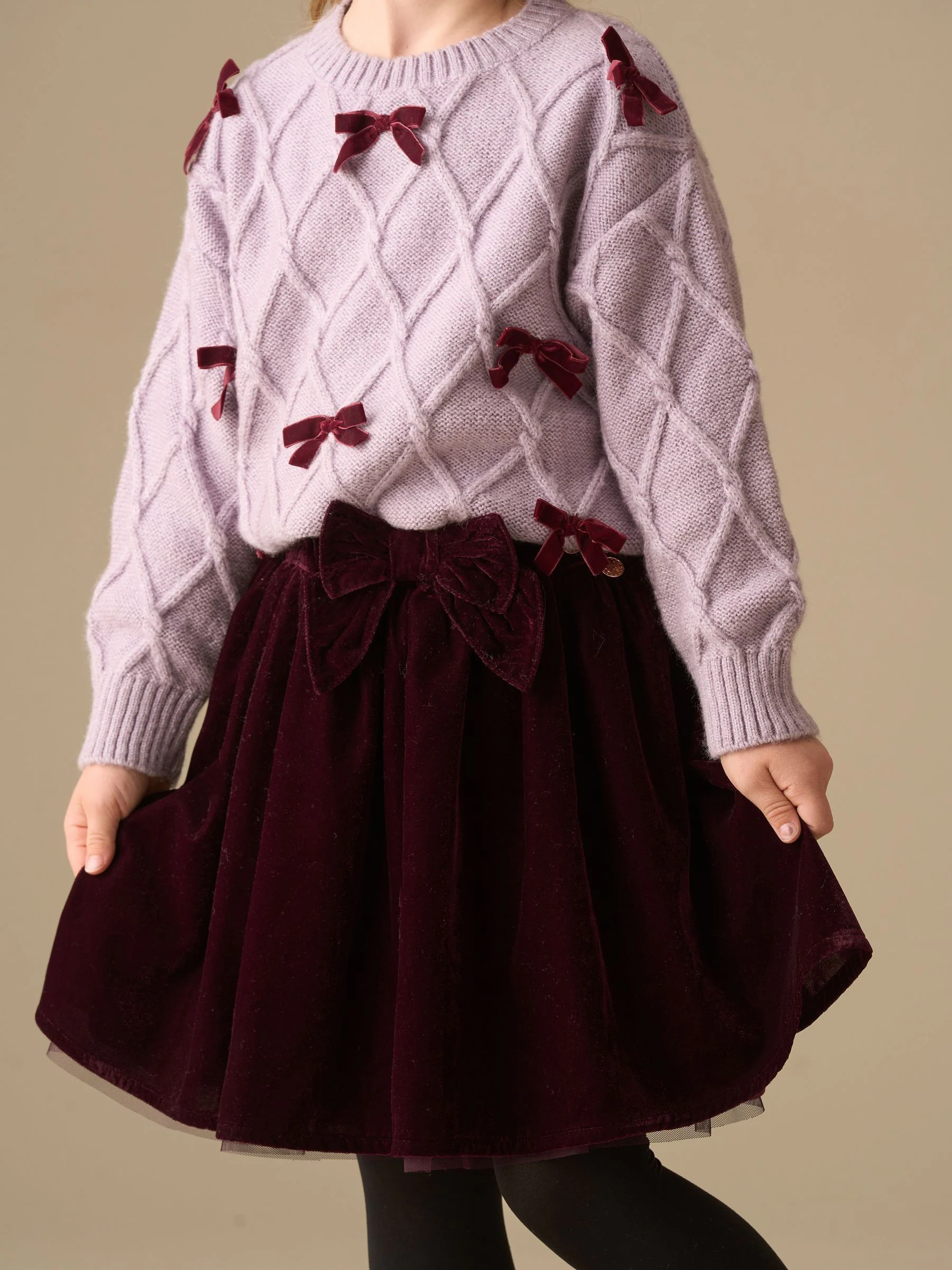 Angel & Rocket Chloe Velvet Skirt