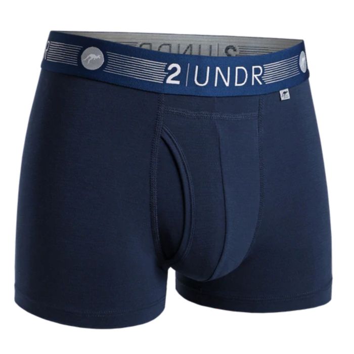 2UNDR Herre Undertøj og basislag Flow Shift Trunk Blå
