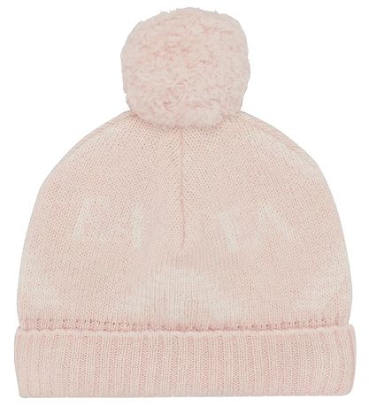 Emporio Armani Mütze - Wolle/Seide - Pink m. Weiß