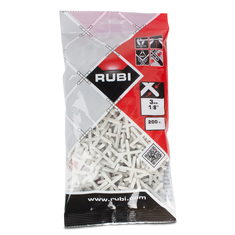 Rubi tegelkruisjes 3.0mm