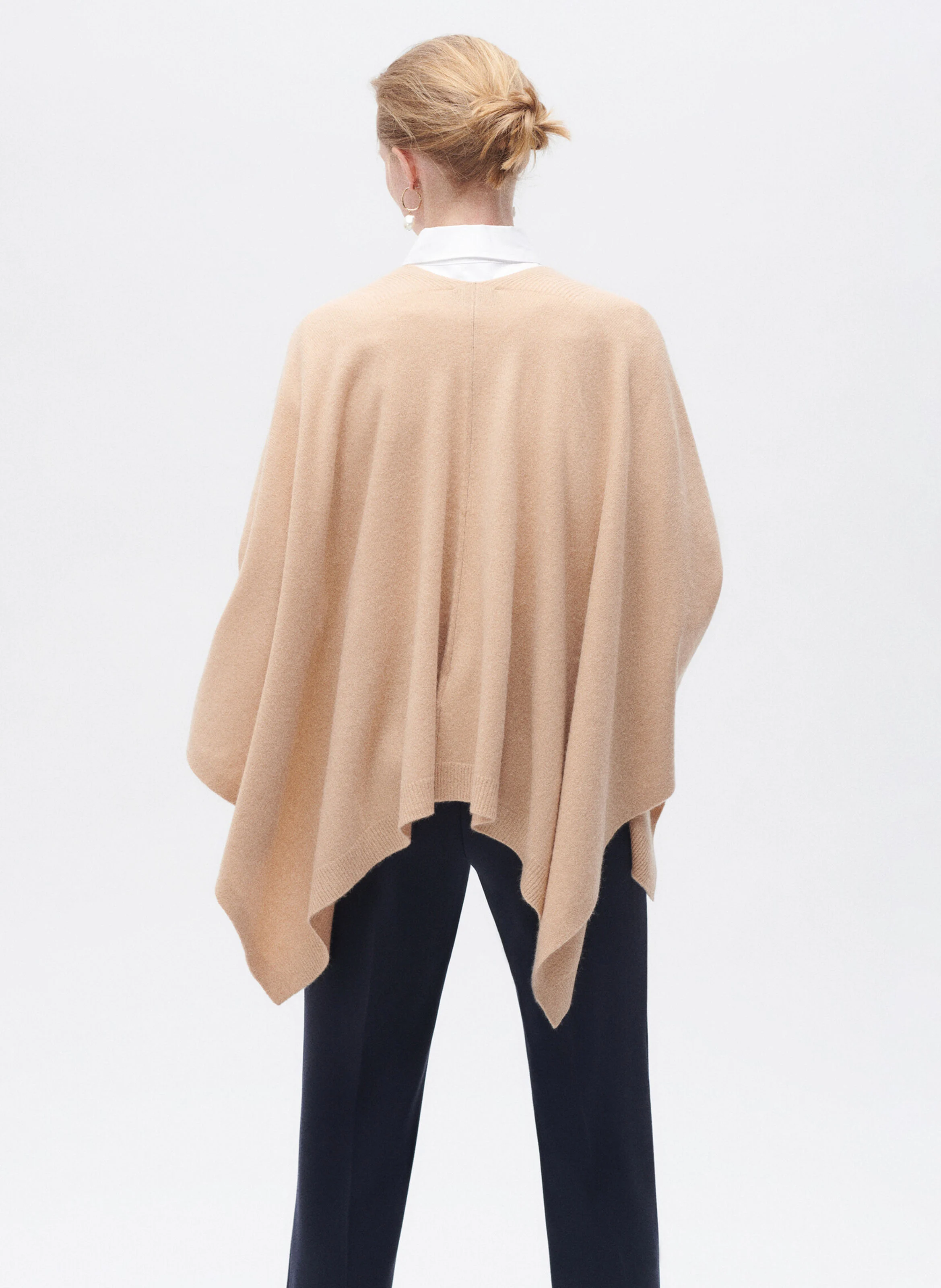 HERA - Poncho en cachemire | Marron