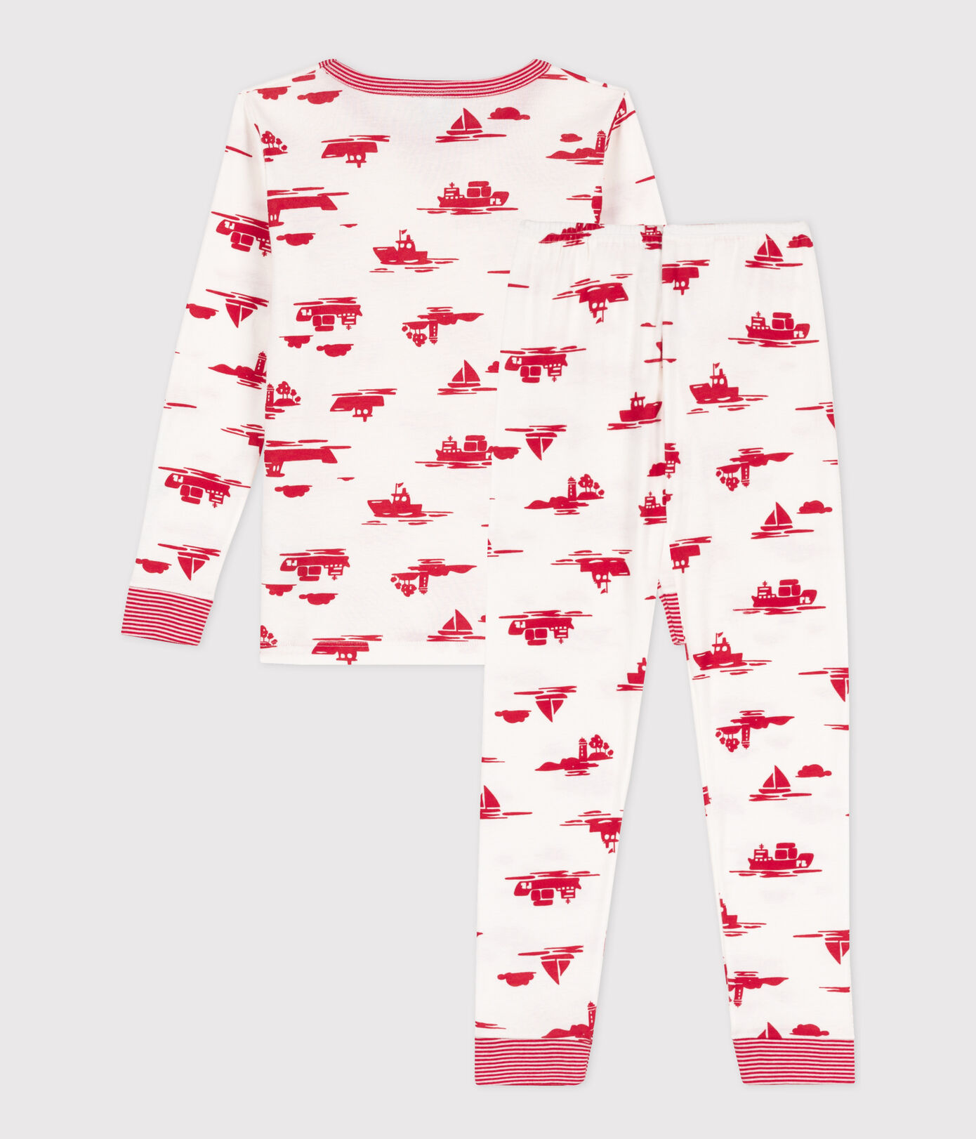 Pyjama ajusté en coton petite fille/petit garçon