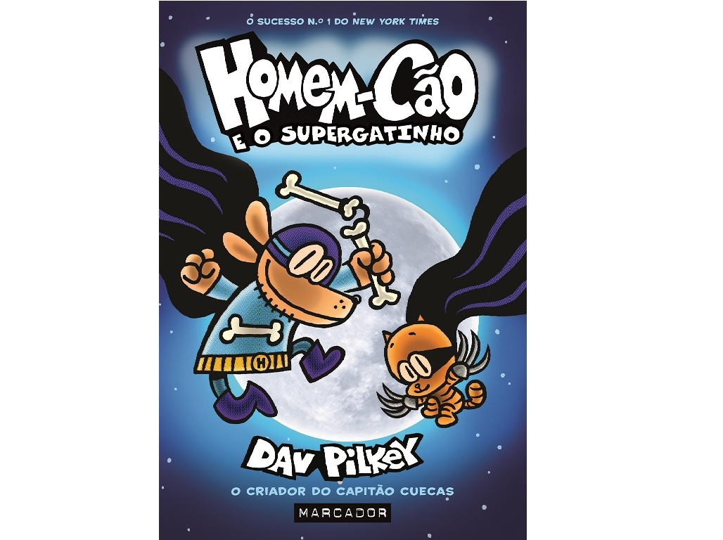 LIVRO HOMEM-CÃO SUPERGATINO DE DAV PILKEY