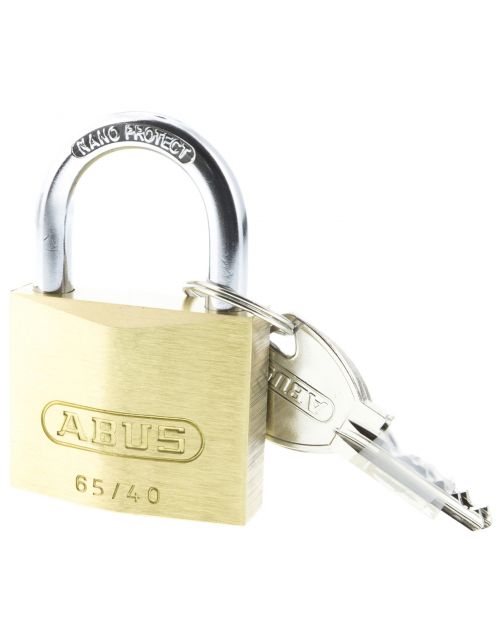 Abus Hangslot 65c - Sloten - 40 mm Messing