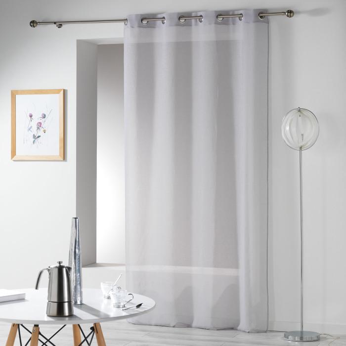 PANNEAU A OEILLETS 140X240CM TELMA GRIS