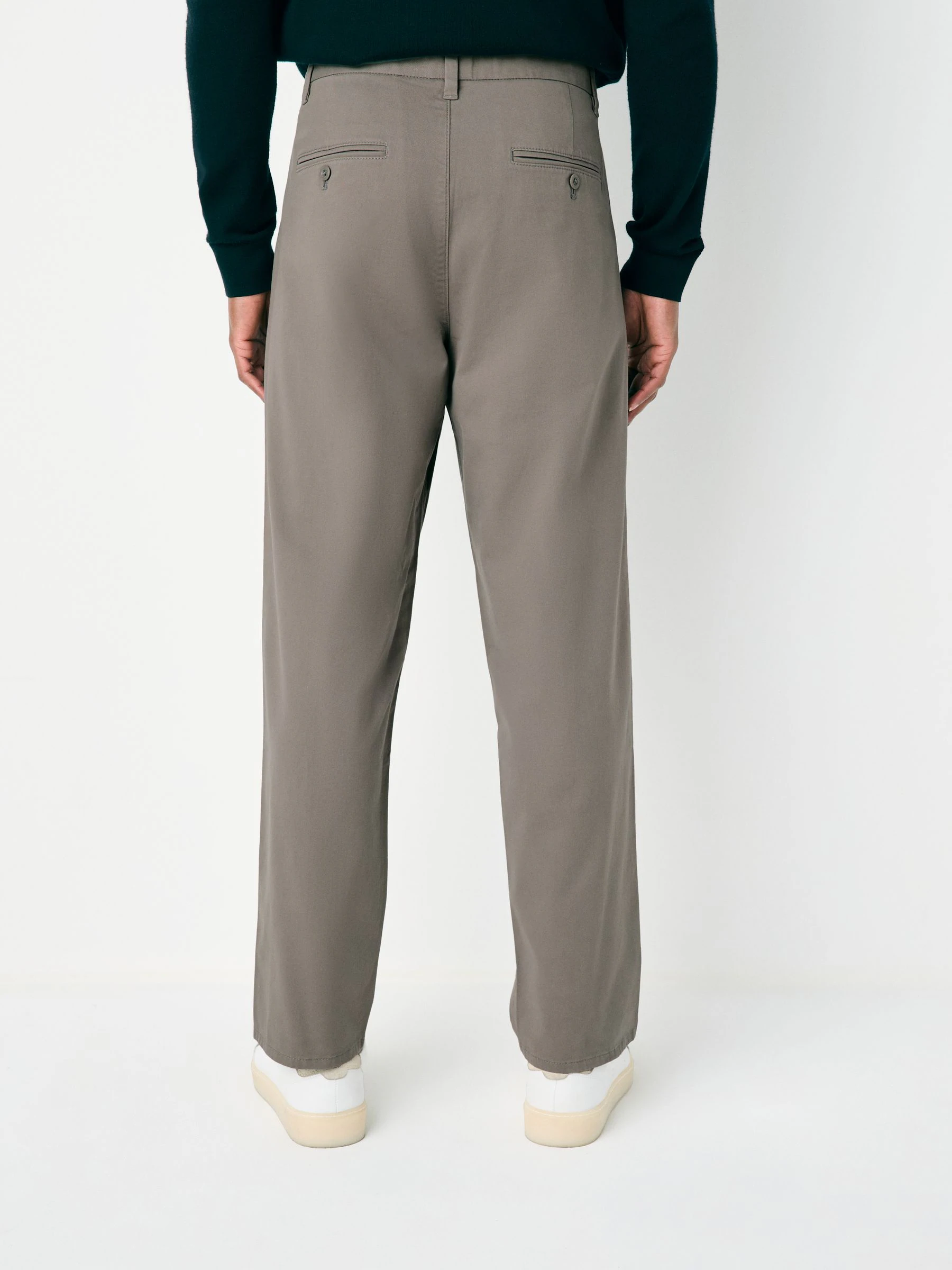 Klei - Twin Pleated Stretch Chinos Trousers