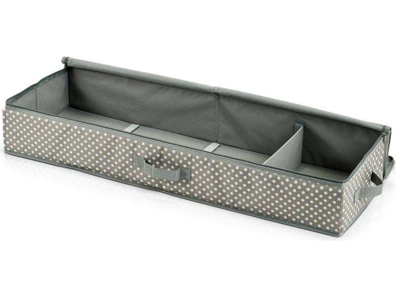 Zeller Present Geschenkpapierhalter 90 x 12 x 30 cm Grau Organizer zur Aufbewahrung von Geschenkpapier
