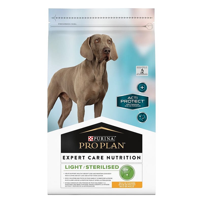 Purina Pro Plan Expert Care Dog Light Sterilised Hondenvoer Chicken | 10 kg | 11184.1