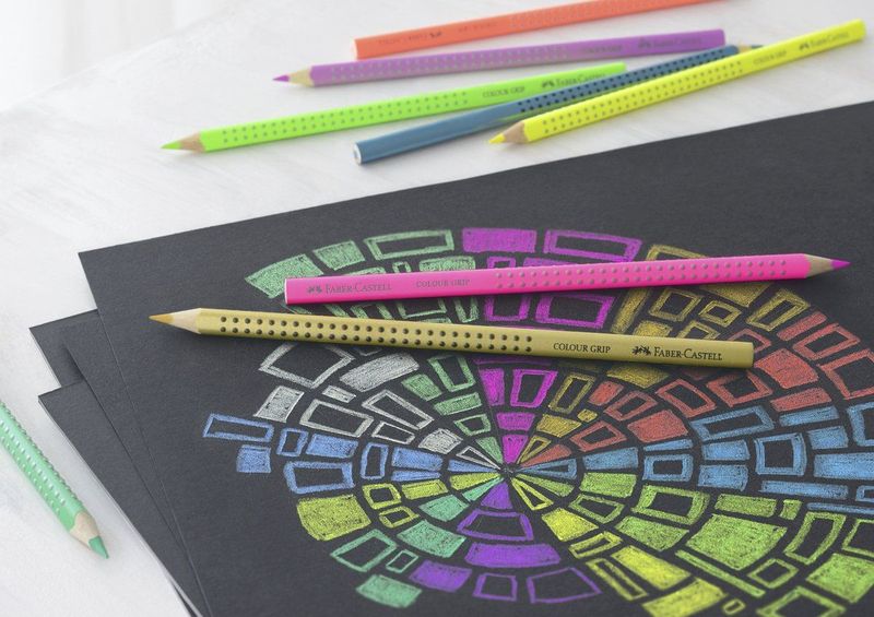 Faber-Castell kleurpotloden - pastel + neon + metallic - 12 stuks - FC-201569