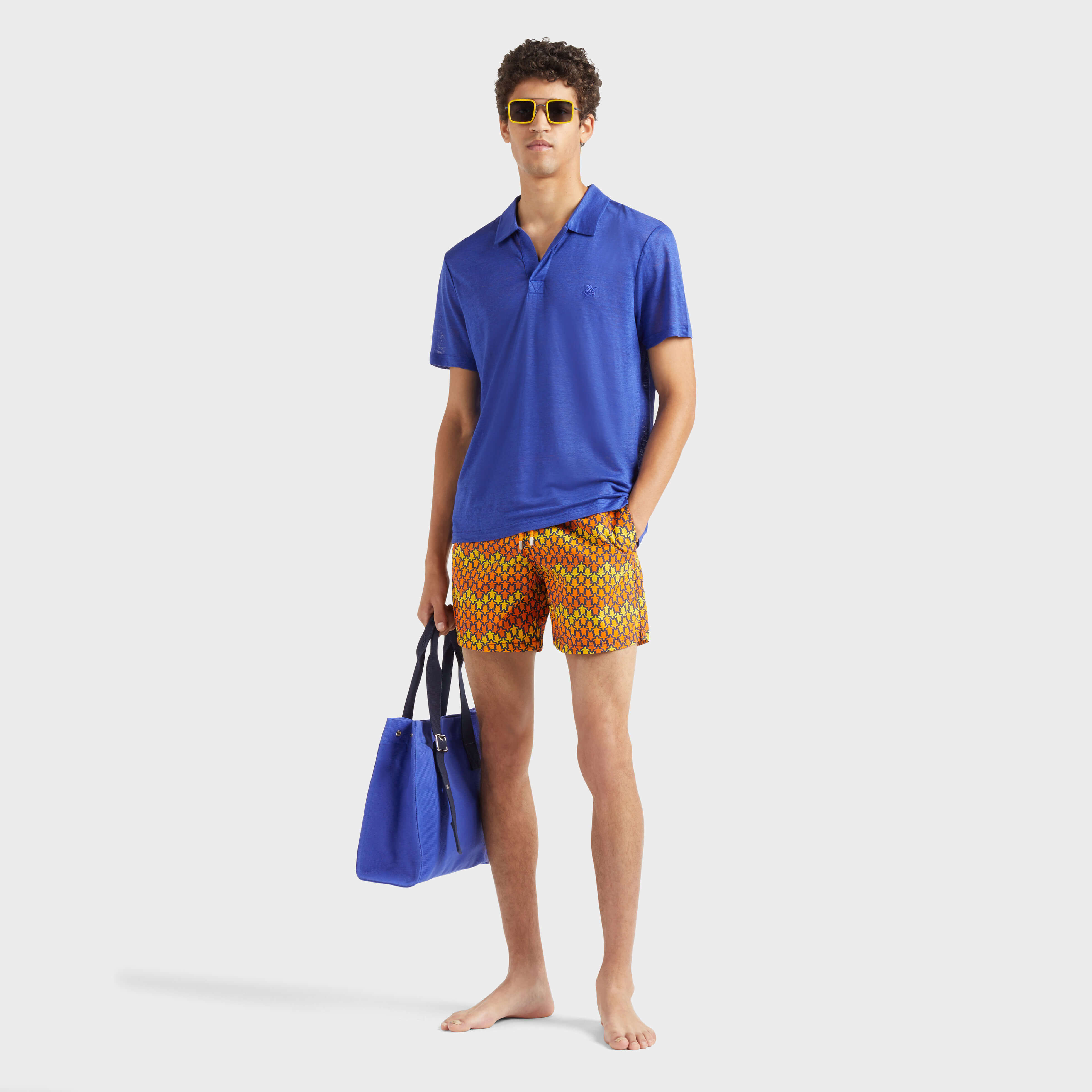 Look Herringbones Turtles Homme | Maillots de Bain Homme Vilebrequin
