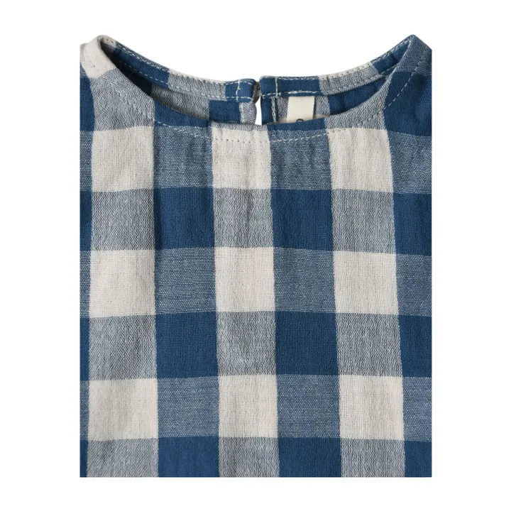 Organic Zoo T-Shirt Vichy | Bleu