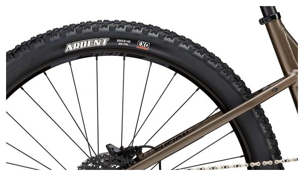 VTT Électrique Semi-Rigide Rocky Mountain Fusion Powerplay 10 Shimano Deore 10V 480Wh 29'' Marron Gris