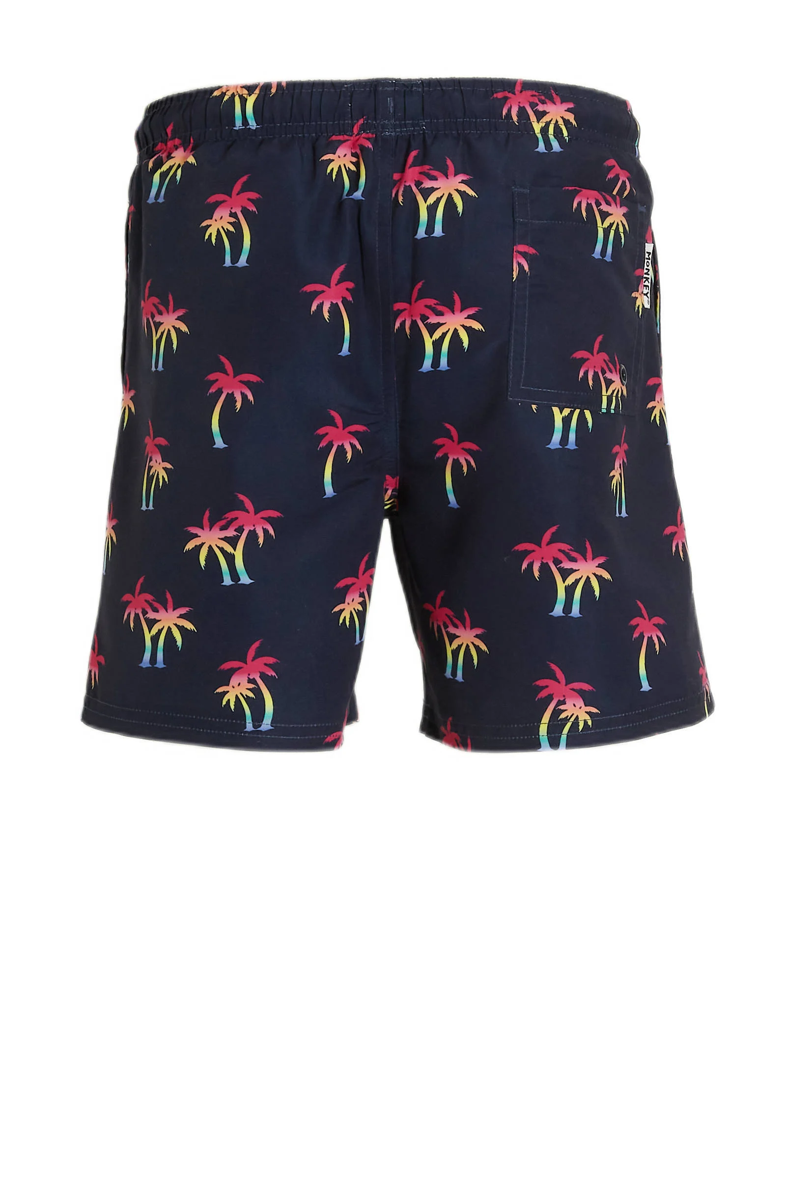 Me & My Monkey zwemshort Perren met all over print navy