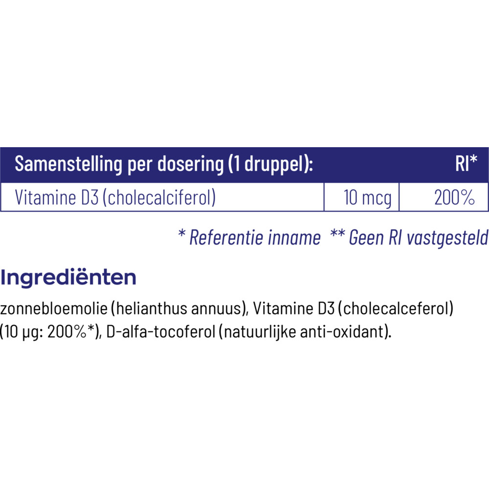 Vitakruid Baby Vitamine D10 ml
