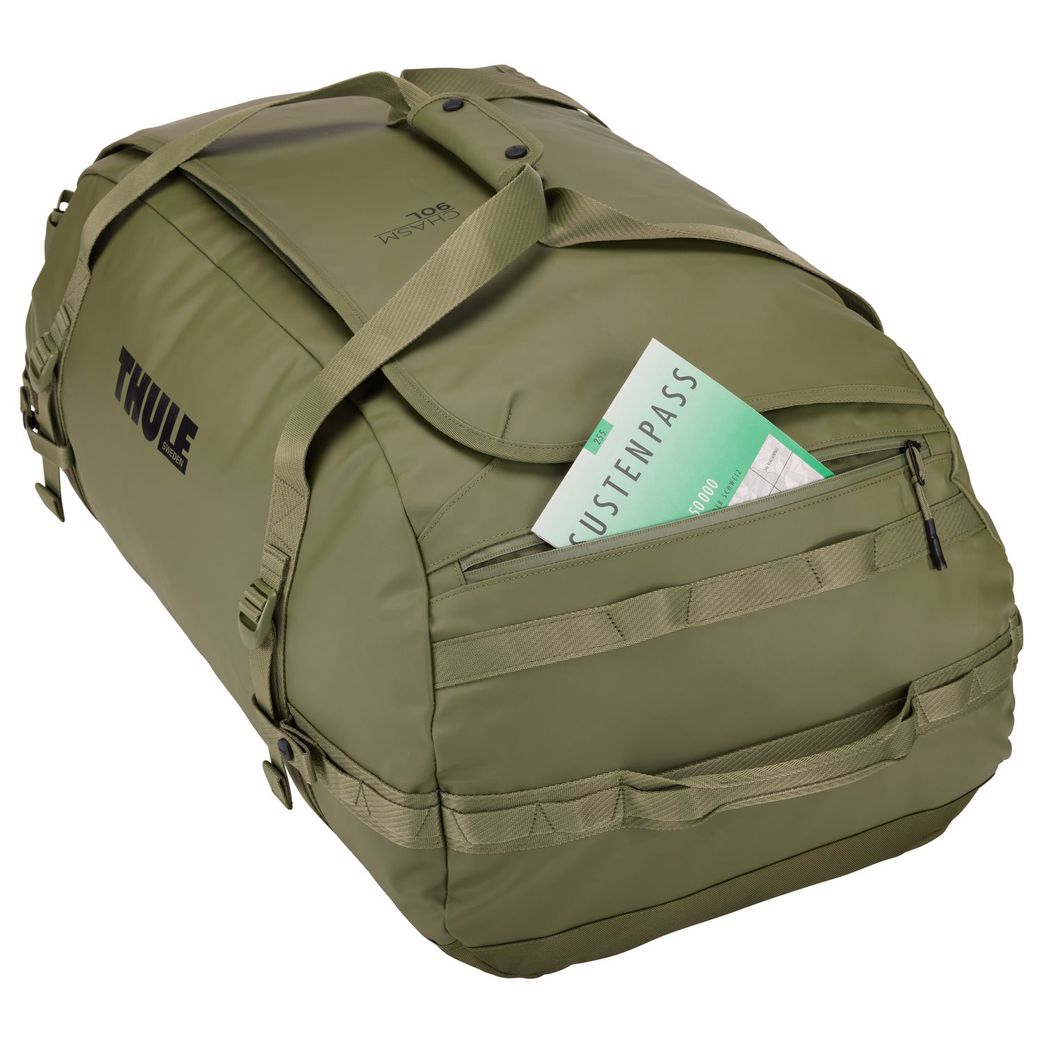 Thule Chasm Duffel 90L olivine
