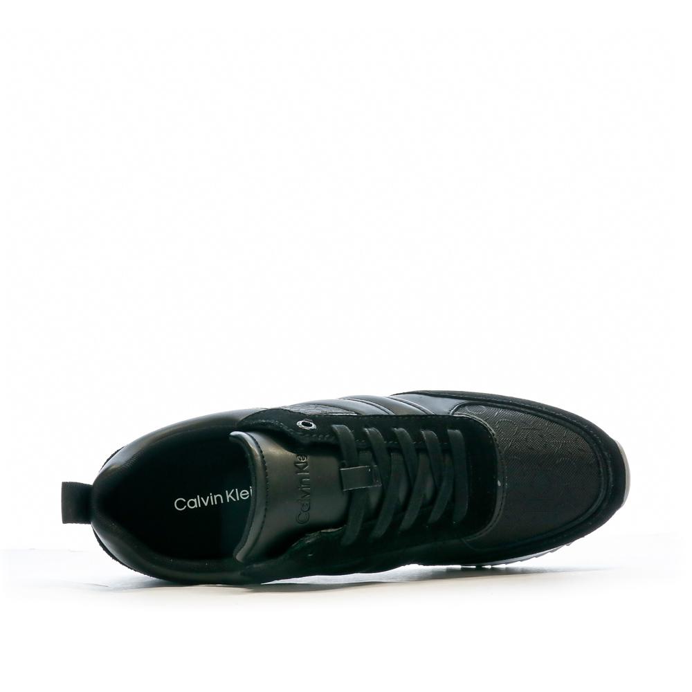 Calvin Klein Jeans Baskets Noires Homme Calvin Klein Jeans HM0HM01423