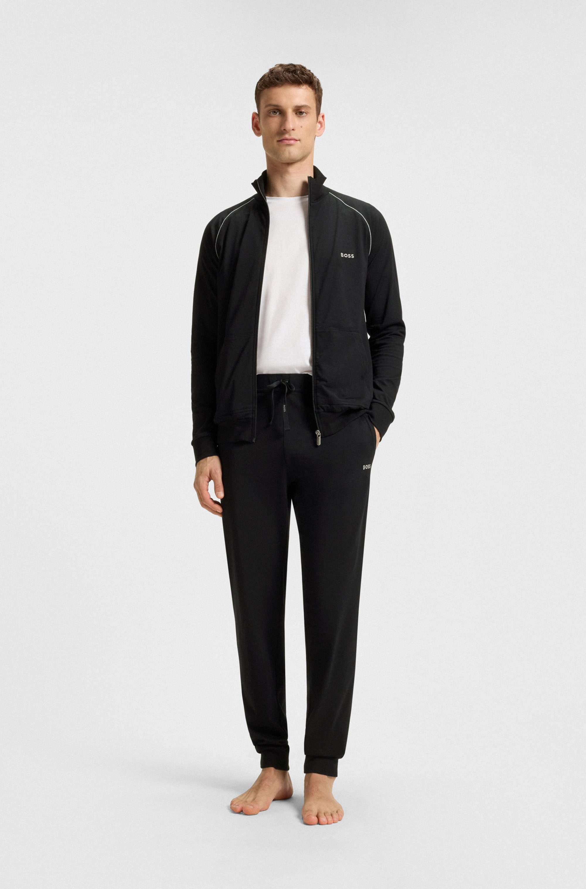 BOSS Sweathose »Mix&Match Pants«  mit BOSS Aufdruck auf dem Kordelzug