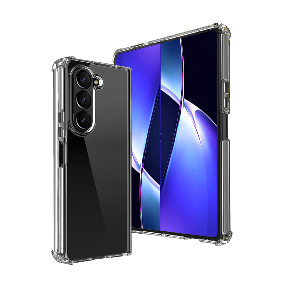 Samsung Galaxy Z Fold7 Glacier Case Hybrid Schutzhülle (EGCA00958) - Transparent