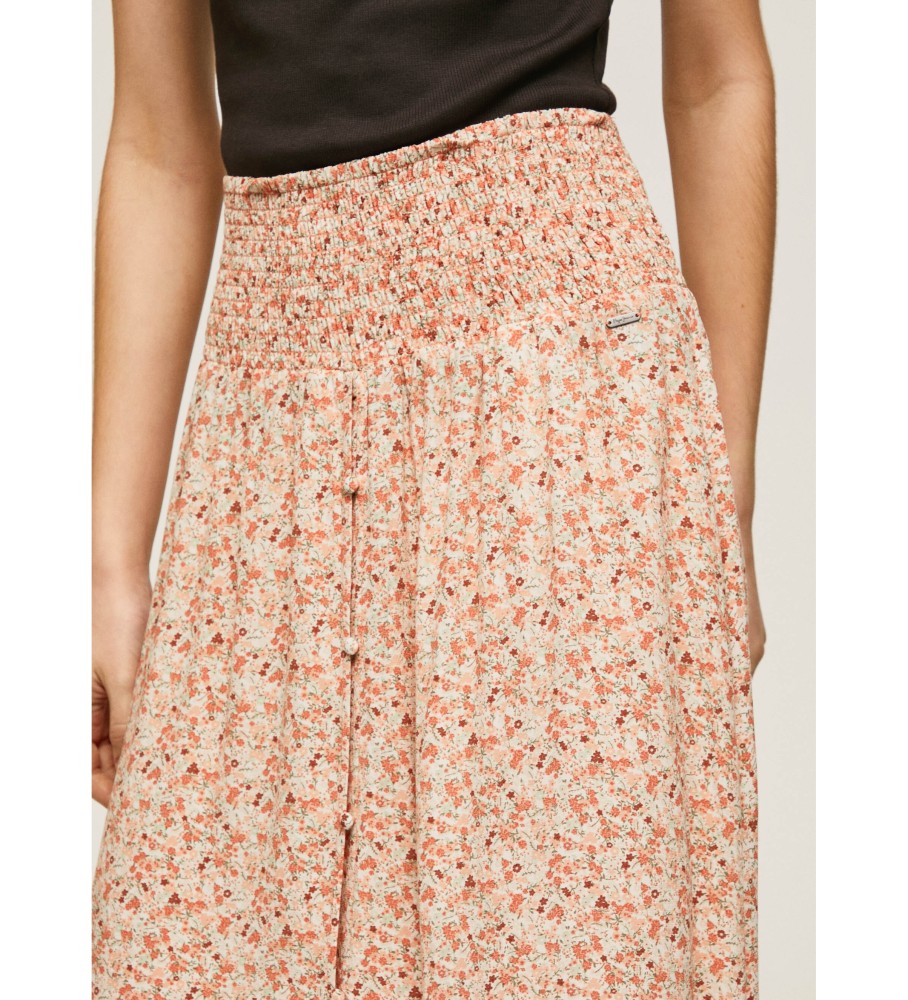 Saia vermelha Alana da Pepe Jeans