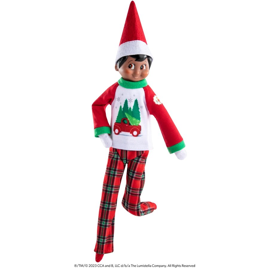 Elf on the Shelf The Elf on the Shelf® Outfit - Weihnachtsbaum Pyjama Mehrfarbig