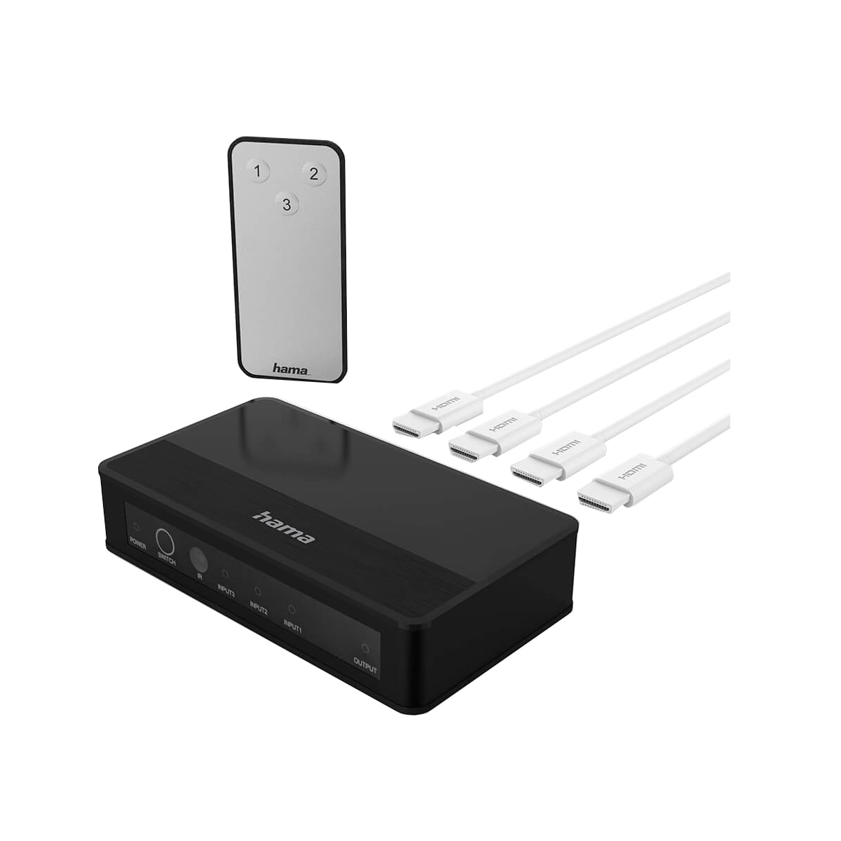 Hama 3x1 HDMI 4K splitter