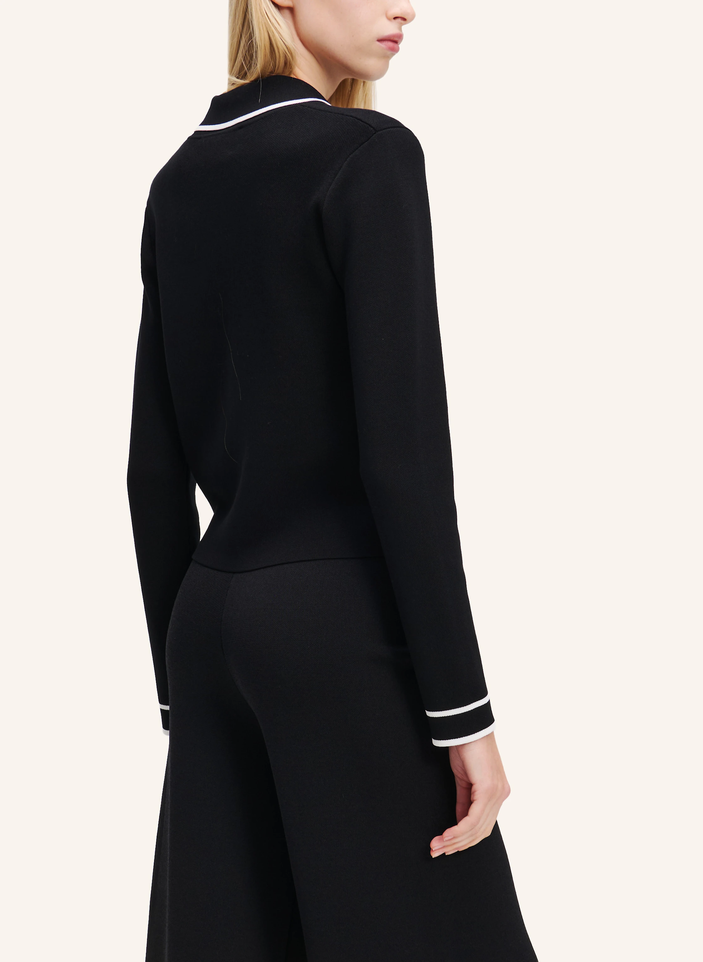 KARL LAGERFELD KARL ESSENTIAL WESTE MIT PASPELIERUNG