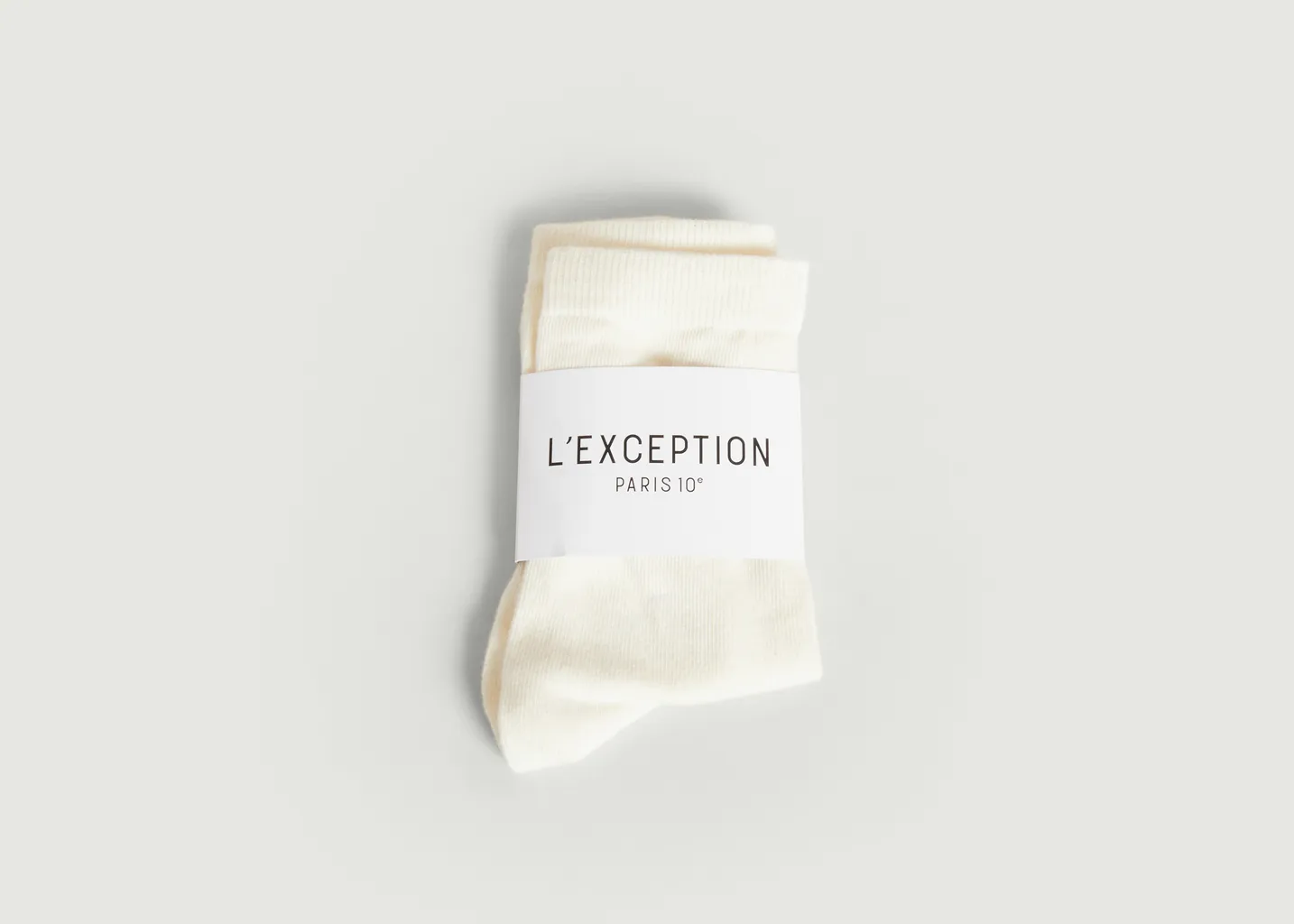 Chaussettes brodées MIF L'Exception Paris