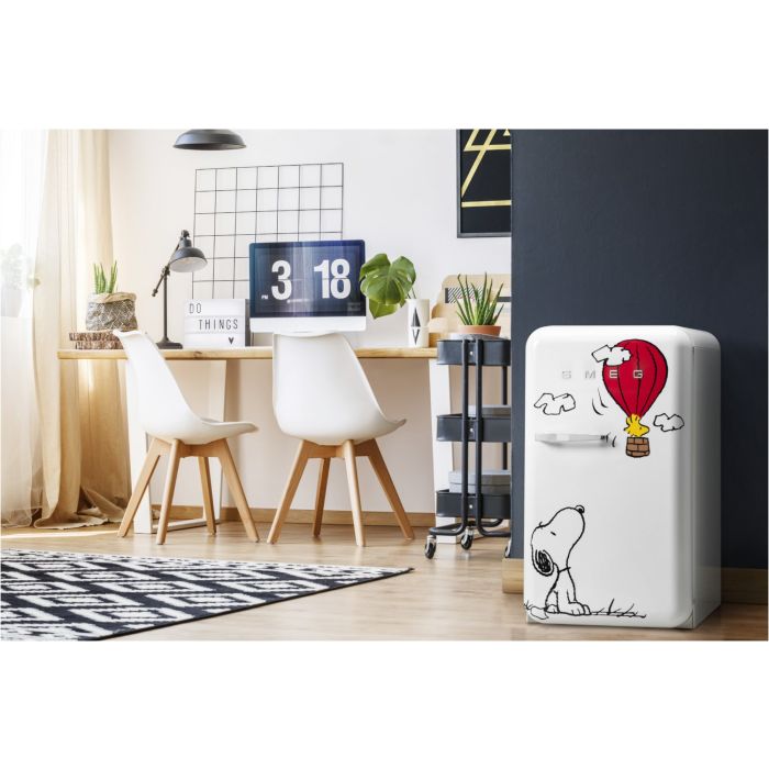 SMEG Stand-Kühlschrank 50's Style Snoopy FAB10RDSN5