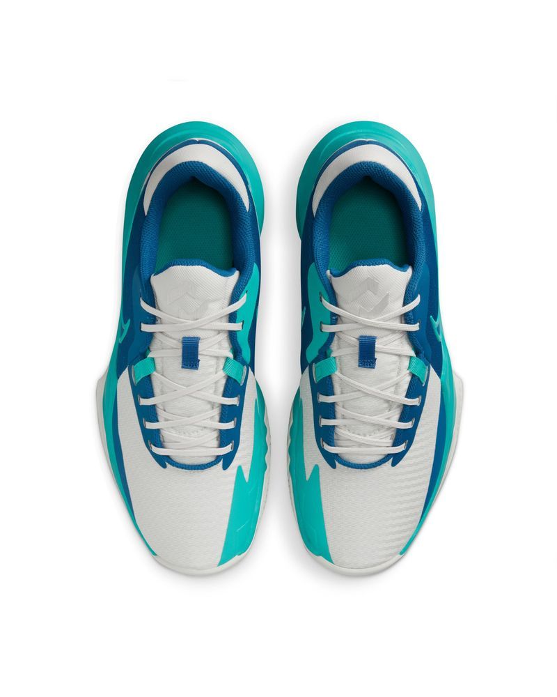 Chaussures de basket Nike Precision 6 Gris & Bleu pour homme