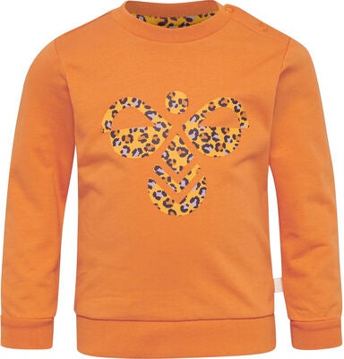 Hummel Lime Genser, Orange Ochre