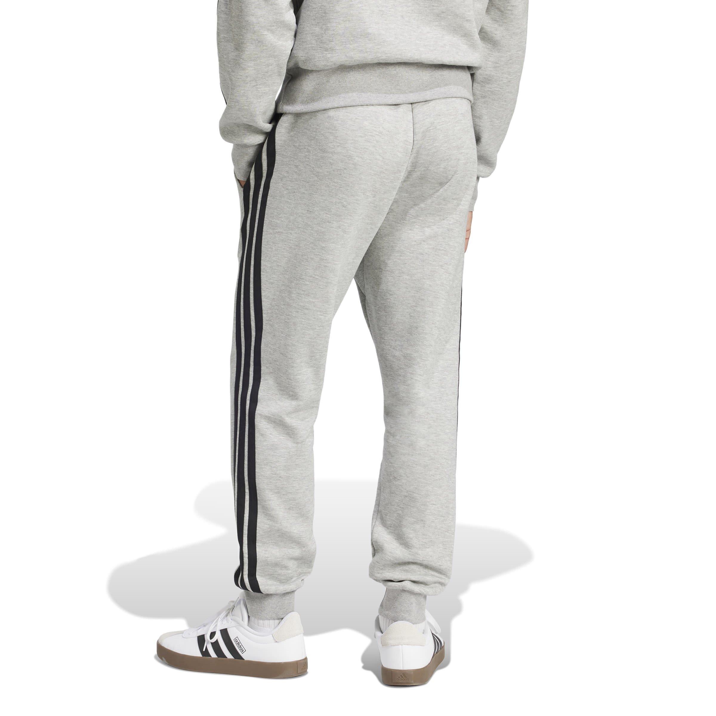 adidas Essentials Fleece Tapered Cuff 3-Stripes Joggers